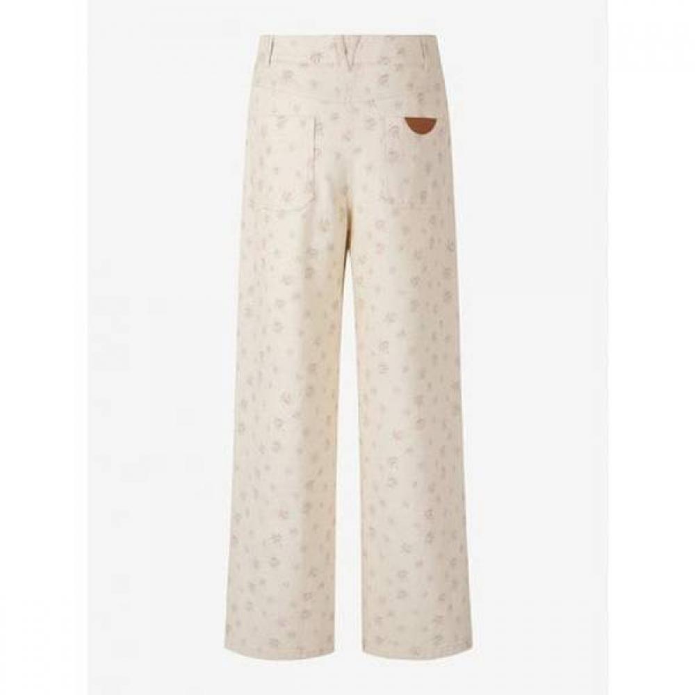 Cc Collect Flower Cotton Pants C261msa003