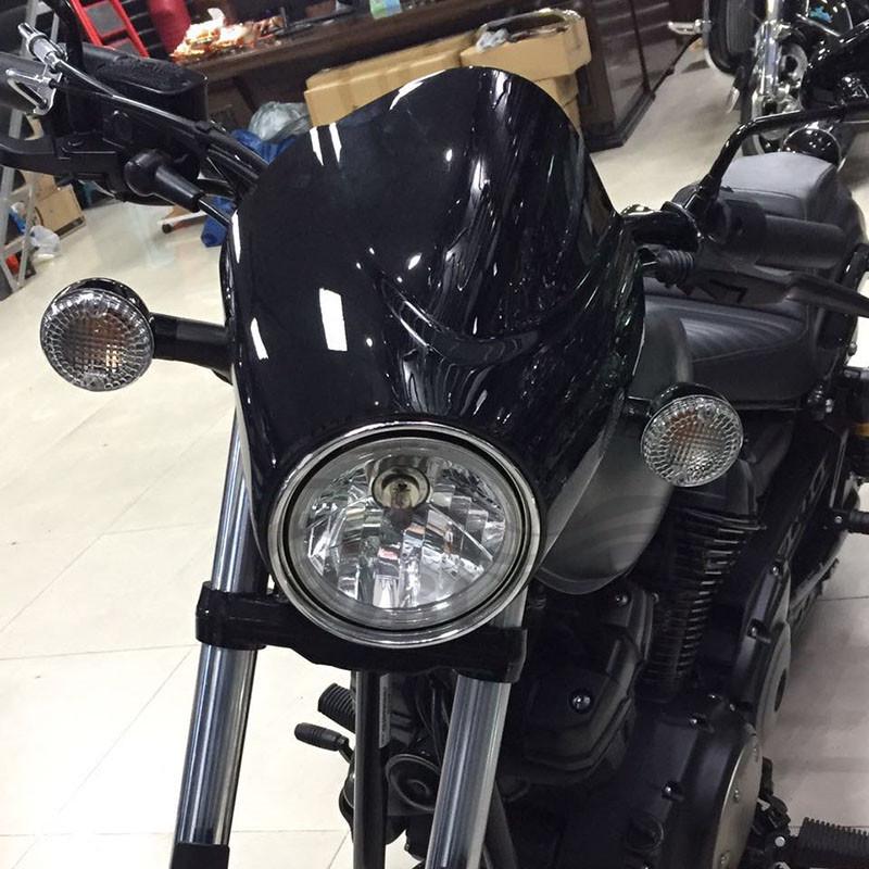 Harley-Style Headlight Fairing for Yamaha XV950 & Metropolitan