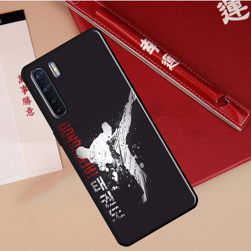 Kung Fu Taekwondo Karate Case For Oppo A94 A18 A74 A57 A17 A77 A38 A58 A78 A98 A54 A80 A60 A40 A96 A76 A16 A15 A5 Pro