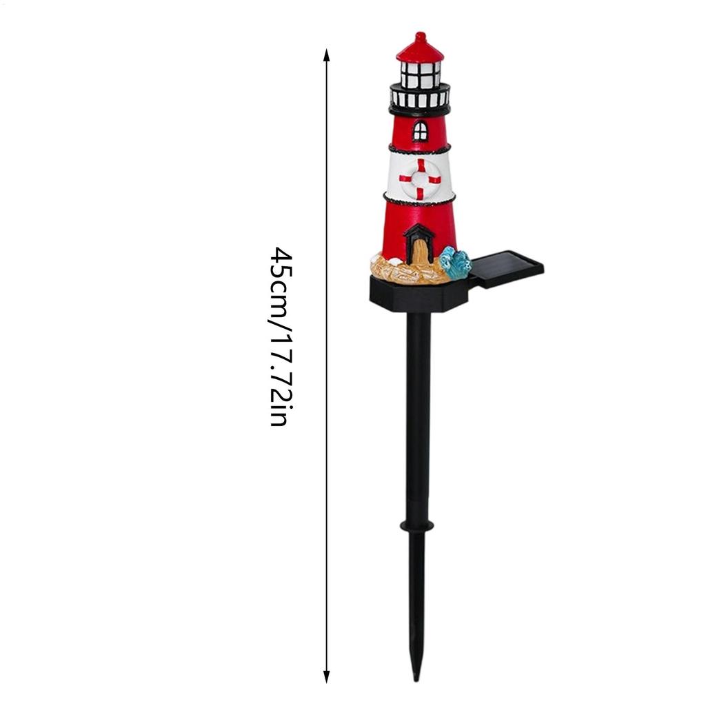 Solar Lights Outdoor Decorative Watchtower Design Pathway Lamp Waterproof Lighted Decoration For Yard Backyard Porch Gazebo Pool