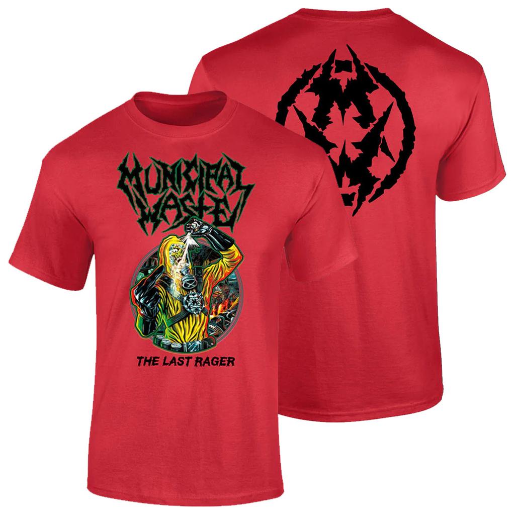 Municipal Waste Thrash Band Graphic Cotton T-shirt Unisex Men Women Fans Essentials Short Sleeve Tops Fashion Brand Summer Tee