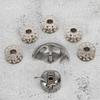7pcs Iron Sewing Machine Bobbin Case Compatible Set Sewing Machine Hook  Old Style Machines