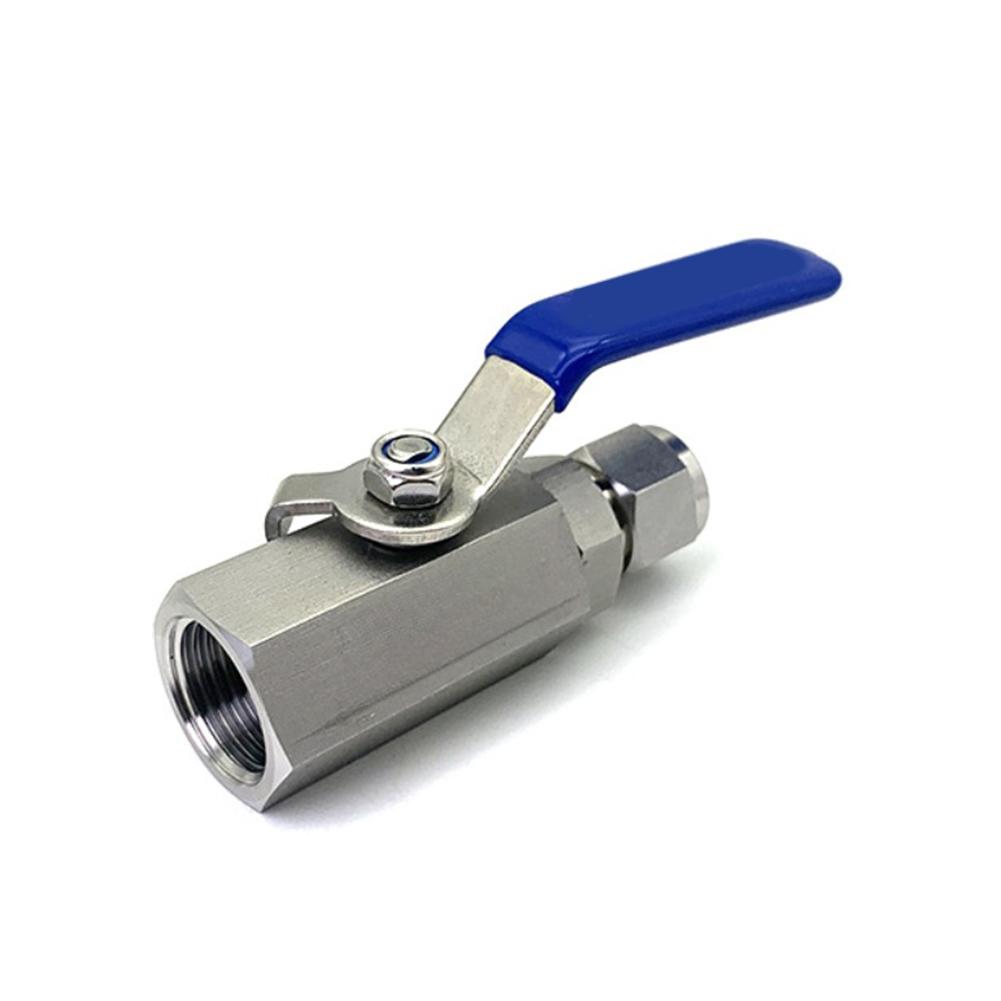 

304 Stainless Steel G1/4 Ball Valve Manual Ball Valve Suitable For Pipeline Electrical Equipment Tool Accessory