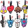 Kpop Boys Bangtan Bts Bt21 Tata Chimmy Cooky Rj Koya Mang Shooky Tag Luggage