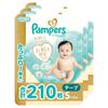 Tape S Size Pampers Diapers First Skin (4-8kg) 210 Pieces (70 X 3 Packs) Case Product