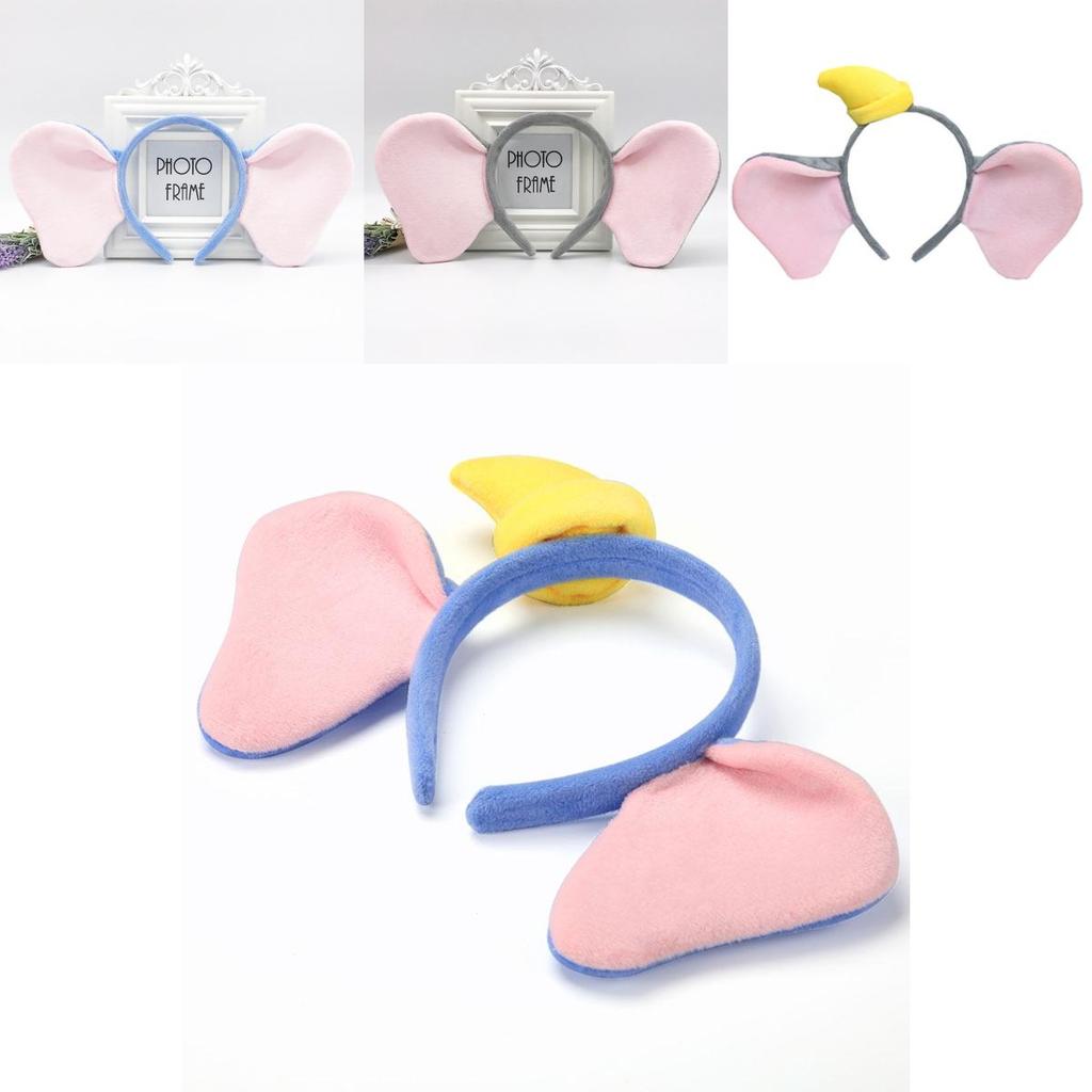 Dumbo Cartoon Headband For Makeup Face Mask Hair Accessories Women Girls