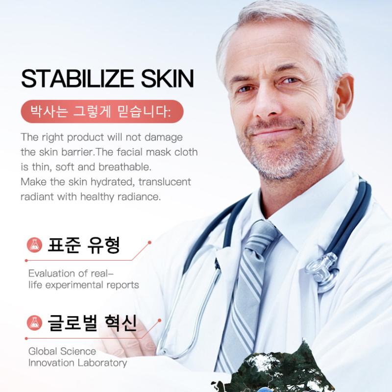 Fruit Moisturizing and Hydrating Mask SADOER Moisturizing and Rejuvenating Brightening Mask l