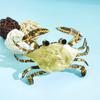 Blucome Nouă broșă acrilică cu animale Broșă drăguță cu crab pentru femei, bărbați, costum, eșarfă, pălărie, ace de rever