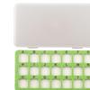Bead Storage Mat 21 Grids with Box Lightweight Beads Organizer for Small Items Arts and Crafts