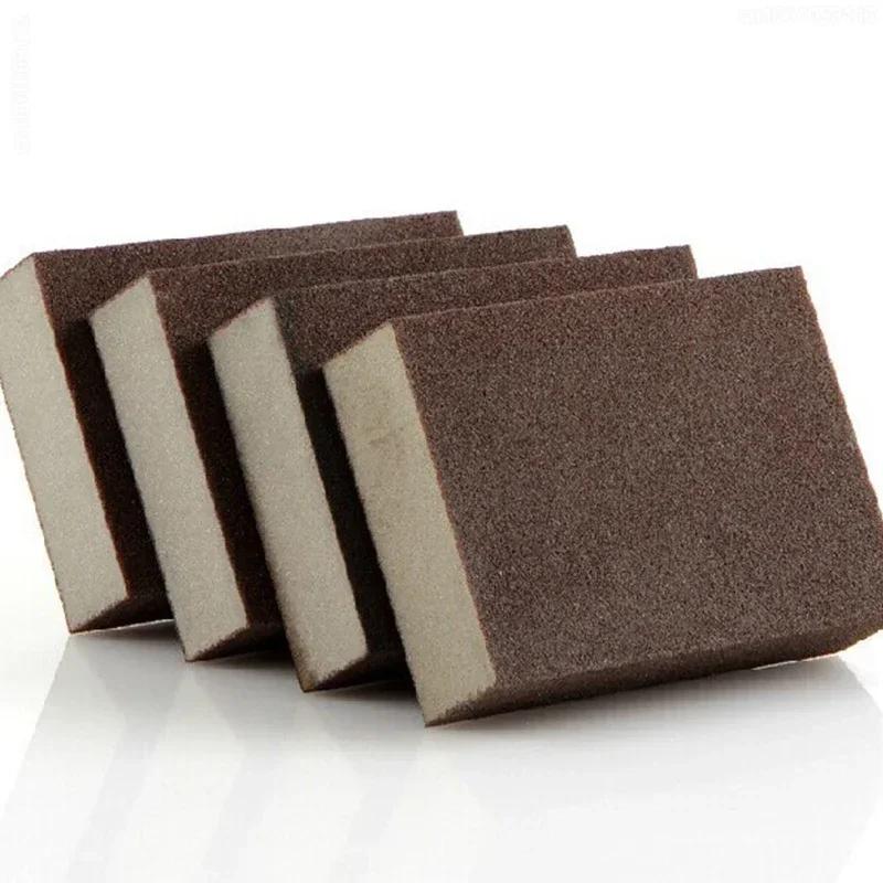 1/16Pcs Magic Sponge Eraser Carborundum Removing Rust Cleaning Brush Descaling Clean Rub for Cooktop Pot Kitchen Sponge