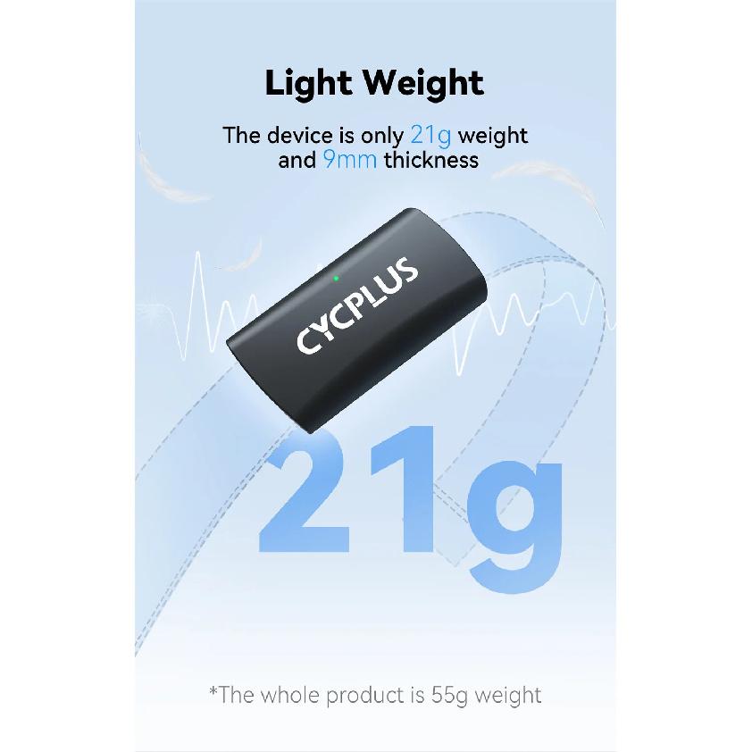 CYCPLUS Heart Rate Chest Monitor BLE ANT+ IPX7 Heart Rate Chest Strap Cycling Bike Computer Accessories Cadence Speed Sensor