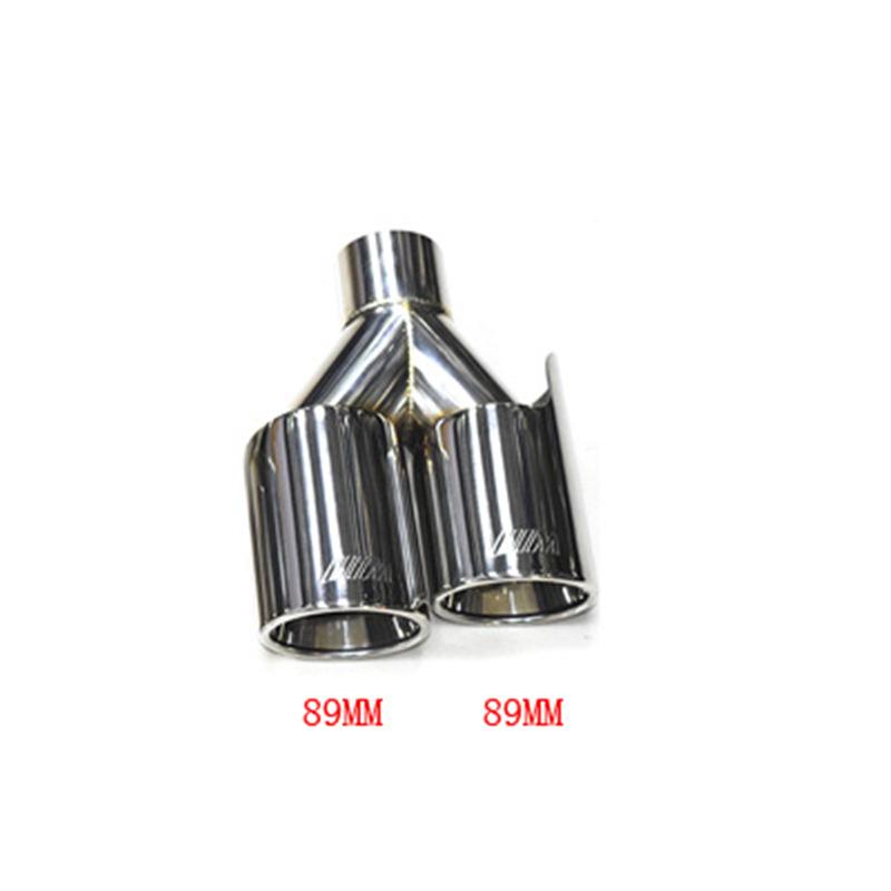 

BMW 6 Series X1 X3 X4 X5 G30 G38 Dual/Quad Exit Tailpipe Modification - Stainless Steel Black Tip