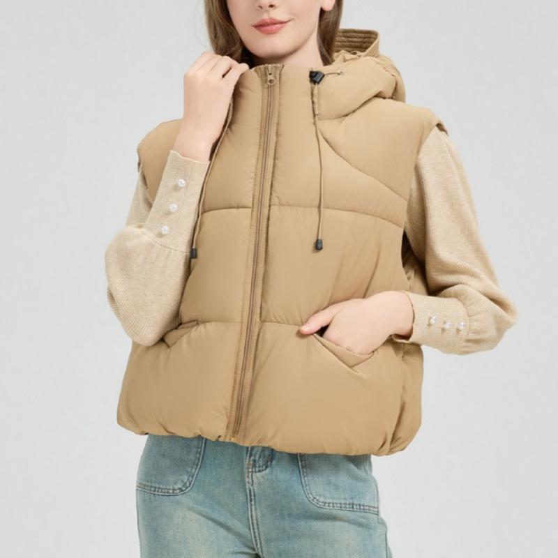 Women's European-style Sleeveless Vest/jacket for Autumn and Winter