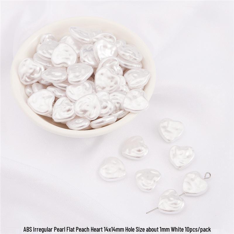 High-Gloss Irregular Imitation Pearl DIY Jewelry Kit - Bracelet, Pendant, Headdress Charms