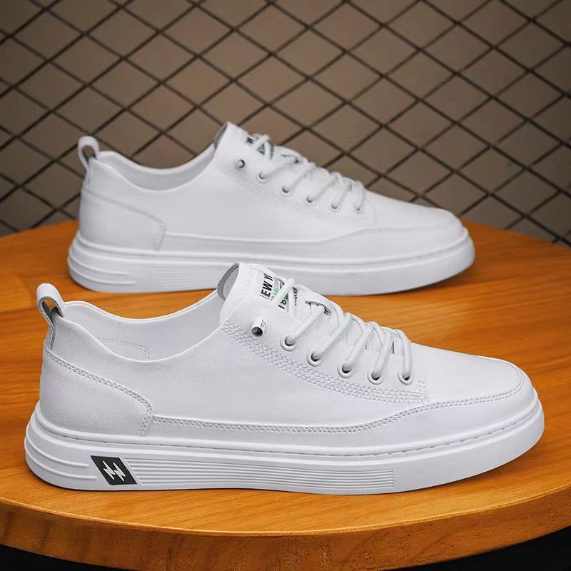 

Мужская обувь 2025 новая спортивная обувь на плоской подошве мужская деловая повседневная кожаная обувь тренд универсальная обувь на одной педали с мягкой подошвой модная обувь 44