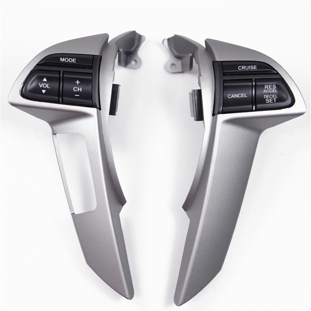 2x Car Steering Wheel Cruise Control Switch For Honda Accord EX-L 4DR 2008-2012