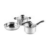 Debo Bologna DEP-516 Stainless Steel 3-Piece Cookware Set