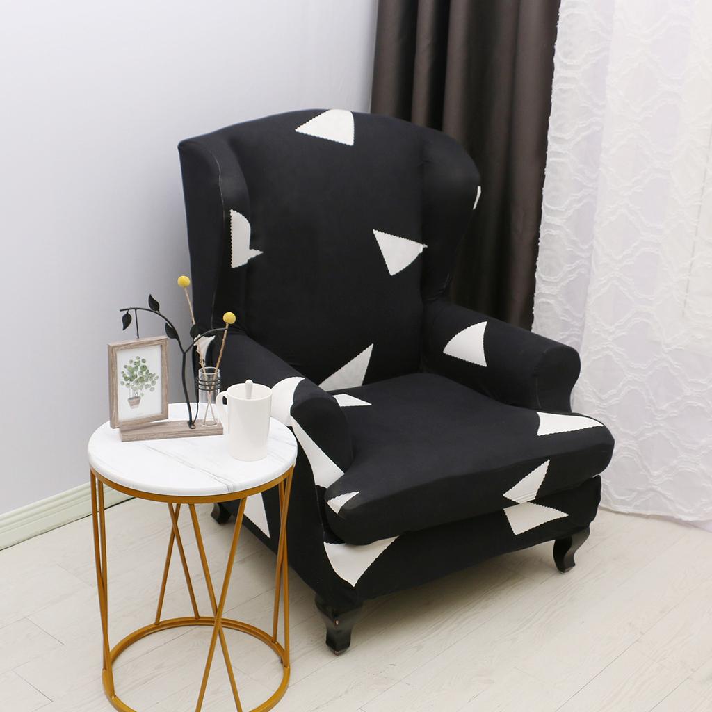 Elastic Printed Tiger Bench Cover Chair Cover Full-inclusive Single Wing Back Sofa Cover American Style Sjamon Tiger Bench Cover