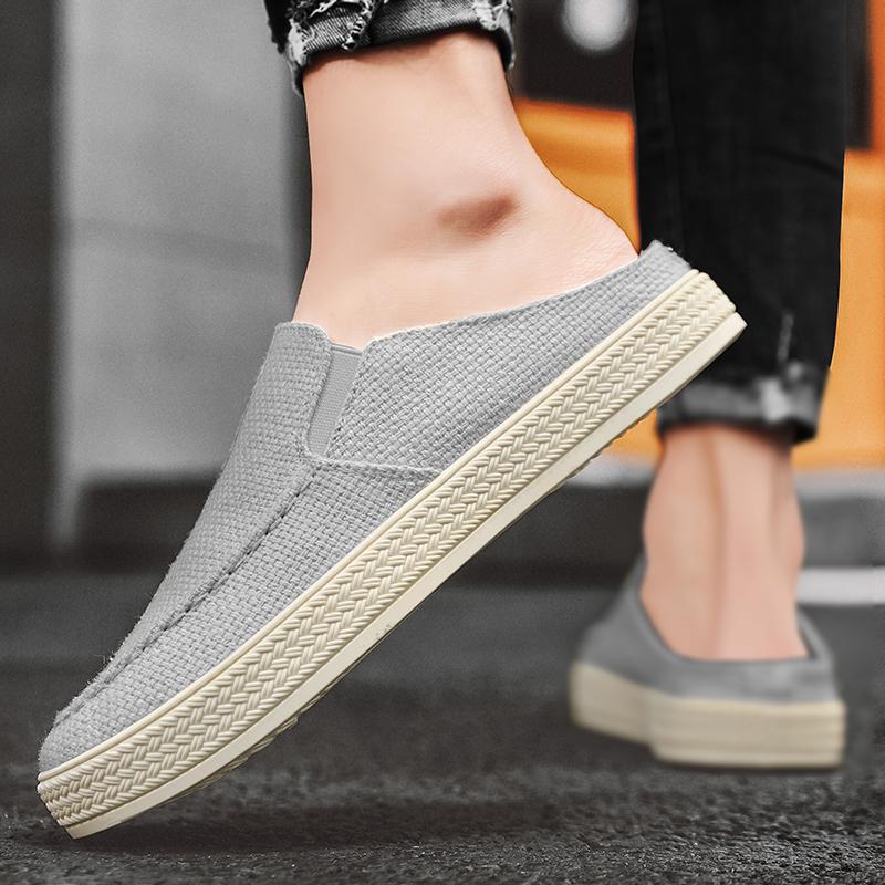 Men's summer fashion new casual outdoor slippers comfortable breathable fashion lightweight casual sports slippers walking shoes