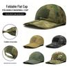 Unisex Summer Sun Protection Camouflage Tactical Baseball Cap - Breathable, Foldable, Outdoor Sunscreen Visor Hat for Mountaineering