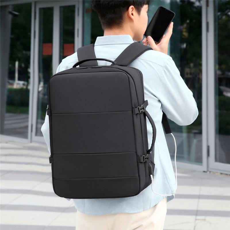 Schoolbag travel backpack male business travel short trip large capacity luggage company waterproof computer backpack