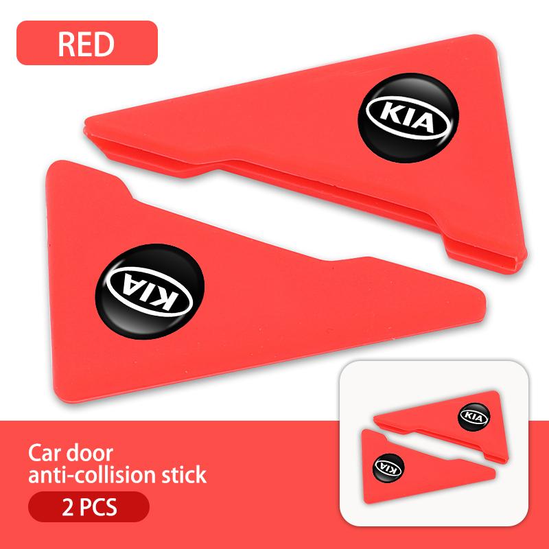 GWXN5 Silicone Car Door Corner Protective Cover Anti-Scratch Sticker For KIA Cerato Soul Venga Forte Spectra Sedona Niro Cadenza