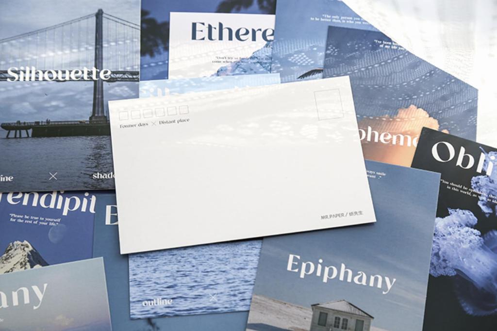 Donalee Stylish and Cute Postcard Set of 25, Postcard Size, Nordic, Korean, and International Designs, Mini Posters (Earth Tone Symphony)