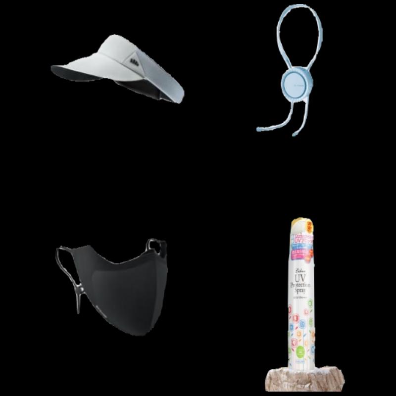 

Beneath the Banana Men s 4-Piece Sun Protection Kit