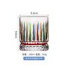 OLOEY American Retro Striped Whiskey Glasses (Set of 2)