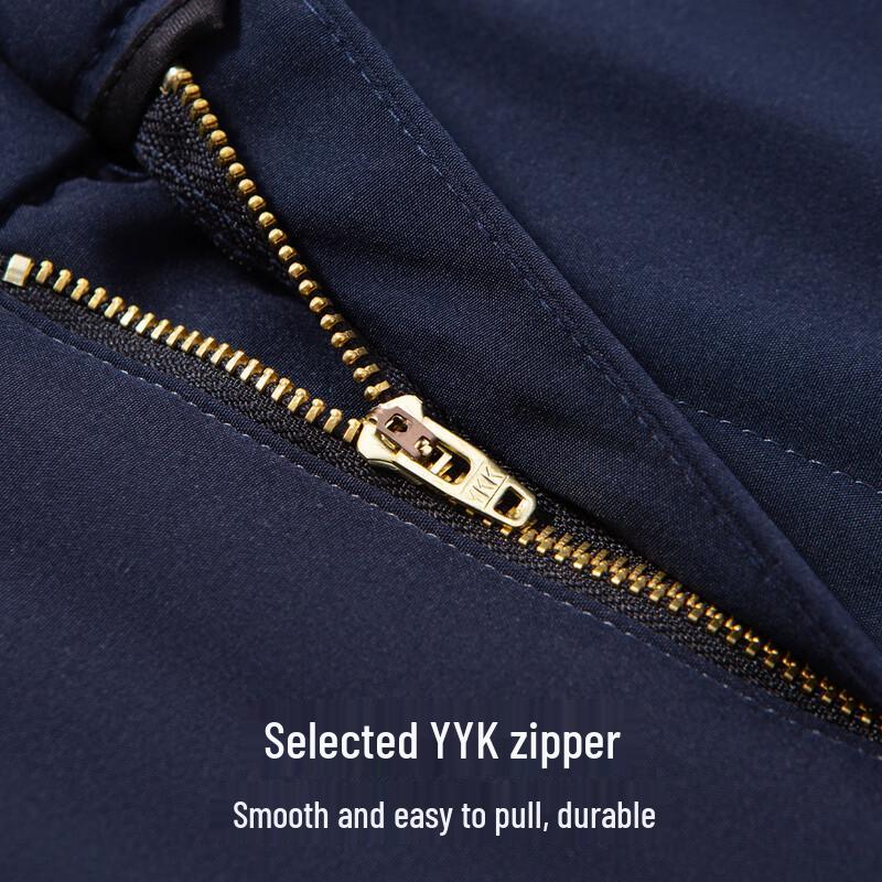 Hodo Men's 90% Goose Down Business Casual Straight-Leg Pants