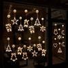 4pcs LED String Lights Room Party Festival Decorative Lights 3 AAA Batteries Powered