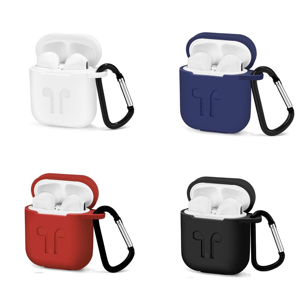 Buy Hook Headset Soft Shockproof Earphones Case Protective Cover Anti Lost Headphone for Apple