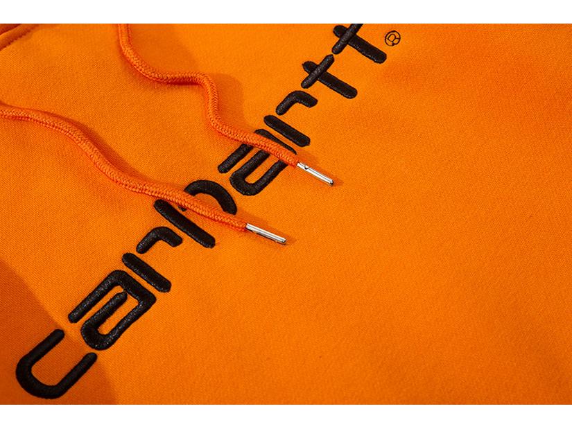 Carhartt Europe Kaha Classic Bestickter Lockerer Unisex Fleece Hoodie
