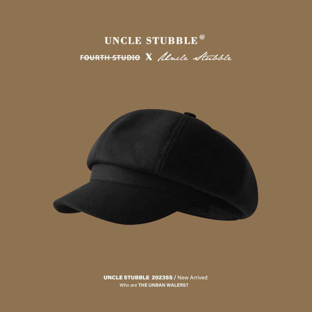 Korean Style Women's Autumn/Winter Beret: Face-Slimming Retro Newsboy Cap.