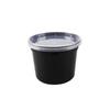 Disposable Black Sealed Takeaway Food Containers