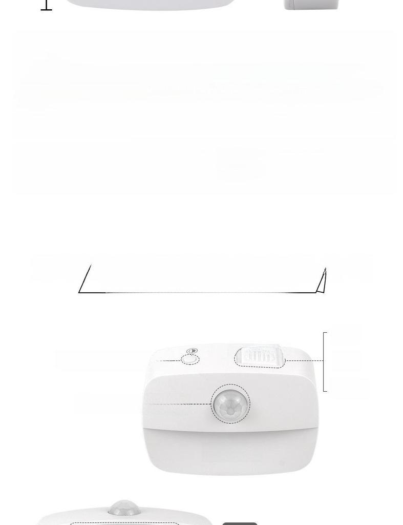 Smart Infrared Motion Sensor Night Light LED for European & American Standards