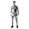 Halloween Costume Onesie Body Tights Digital Printing Tights Skeleton Connection