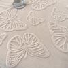 Butterfly Jacquard Taf Fleece Blanket with Exquisite 3D Butterfly Thick Warm Faux Lambswool Autumn Winter Blankets for Bed Sofa