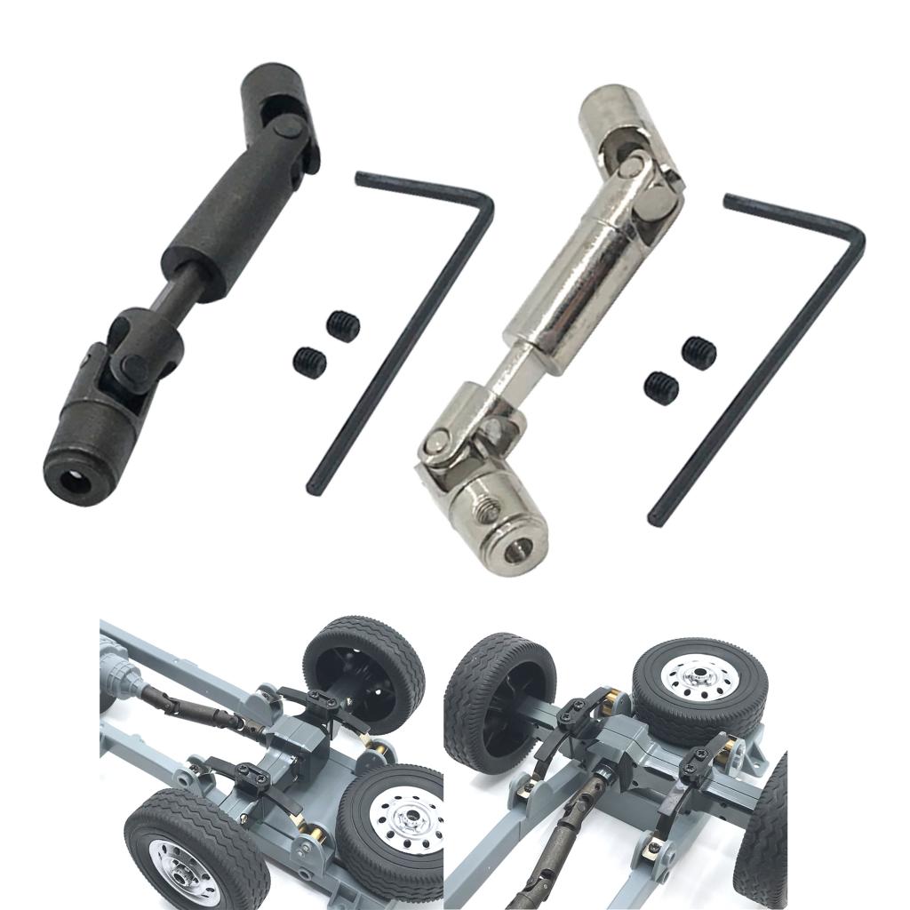 Upgrade Parts Metal Drive Shaft for WPL 1/16 4WD Truck RC Car Upgrade