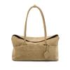 Autumn and winter matte suede pillow bag women's retro messenger bag commuter versatile underarm portable shoulder bag