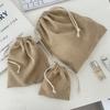 3 Stück Cord Uni Kordelzug Aufbewahrung Tragbar Große Kapazität Kosmetiktasche Kordelzugtaschen