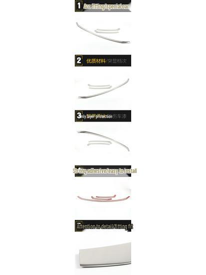 Front Lower Center Grille Trim & Anti-Scratch Bright Strip for 20 CS75PLUS Models