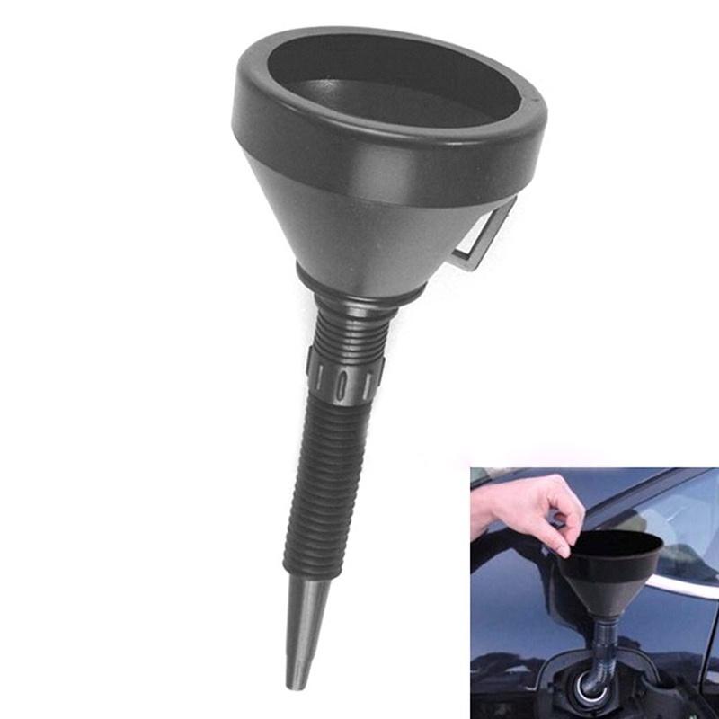 2-in-1 Car Refueling Funnel Cars Motorcycles Gasoline Injector With Filter Screen Self Driving Emergency Fuel Refueling Funnel