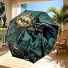 Batman Print Automatic Open Close Umbrella, Portable Foldable Umbrella, for Outdoor Commute Camping Trip, Ideal Birthday Gift