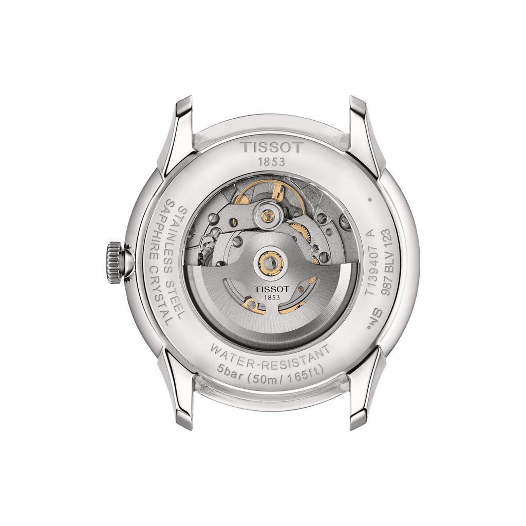 Tissot Edelstahl blaues Zifferblatt Herren Modeuhr T139.407.11.048.00