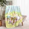 1pc Blanket Sumikko Gurashi2 Print Design, Lightweight Blanket for Sofa, Bed- Soft &Warm, Gift for All Seasons like Christmas, Halloween