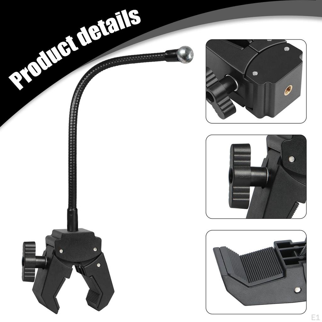 Phone Holder Support Hose Gooseneck Arm Mount Accessories Portable Clip Adjustable Bracket