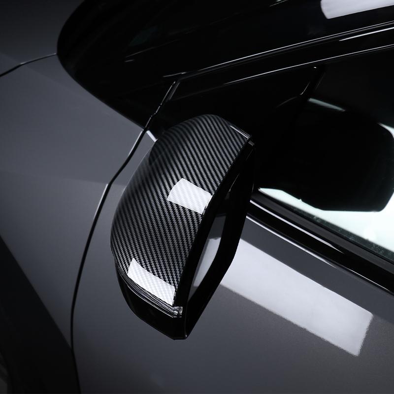 2PCS Car Rear View Mirror Cover Side Mirror Trim Frame ABS Material LHD RHD Suitable For KIA EV3 2024-2026 Exterior Accessories