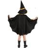 Halloween Cape Cape Children's New Witch Role-playing Show Pumpkin Suit Hat Cape Set