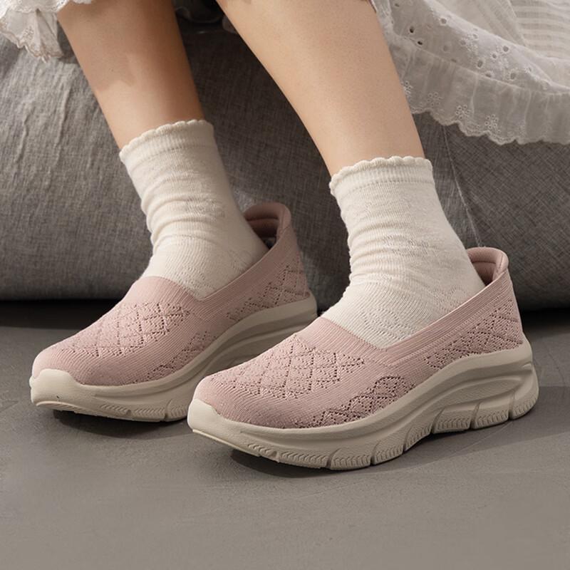 Skechers Women s Slip-On Casual Shoes 159564-ROS US 6.5